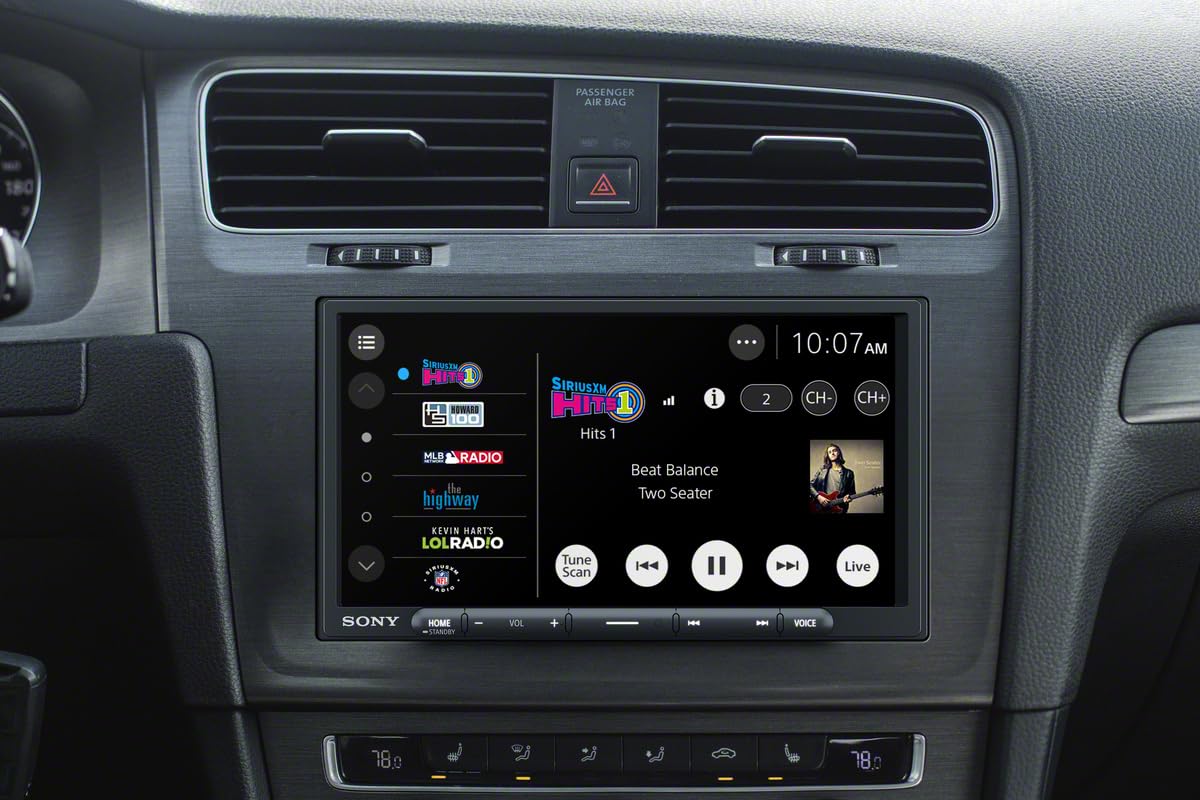 Sony XAV-AX3700 7-Inch Multimedia Receiver with Apple CarPlay & Maestro Ready XAVAX3700