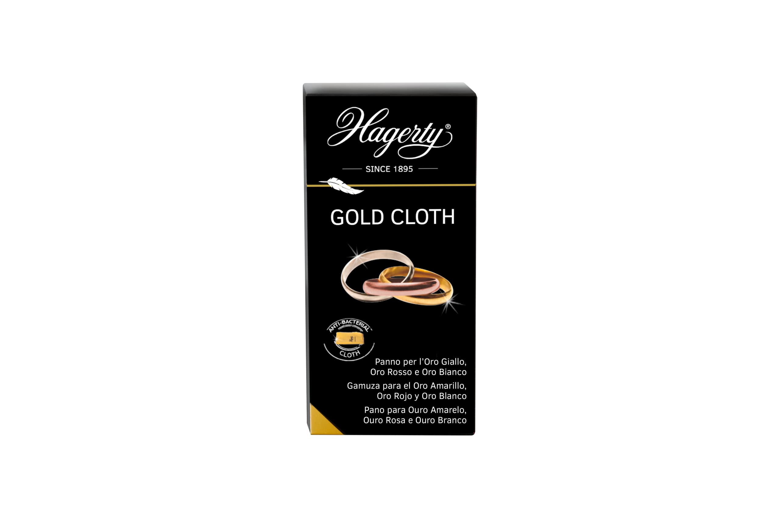 Hagerty Gold Cloth 30 x 36 cm - A116016, Packaging May Vary