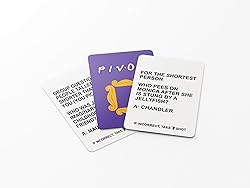 Card Plug Pivot - The Friends TV Show Drinking Game