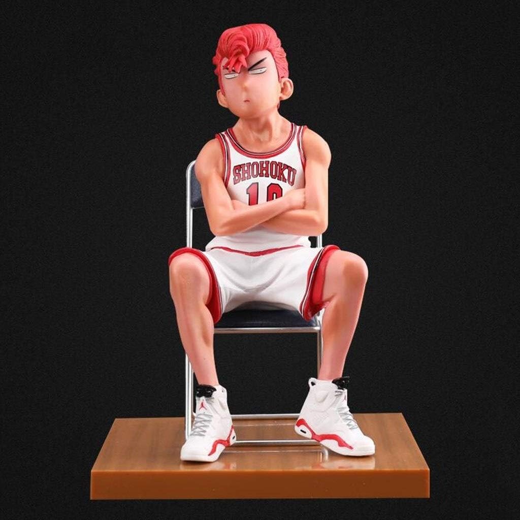 Luck7DZ Hanamichi Sakuragi Action Figure Exquisite Landscape Decoration Ornaments Resin Crafts Doll - 16CM (Color : B)