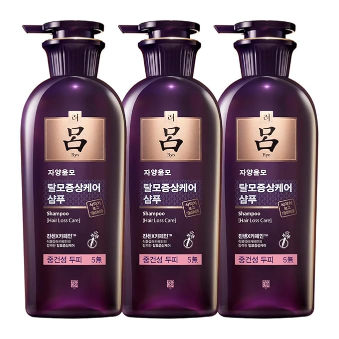 RYO Hair Loss Care Shampoo (dry) 400ml(13.5oz) x3 Beauty