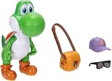 Jakks Pacific Super Mario Galaxy Yoshi 5" Action Figure with Accessory view 9