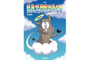 Razorbacu Tome 10 - Mortu: Bande dessinée humoristique. Livre pour petits et grands, facile à lire, drôle et amusant ! (Frenc