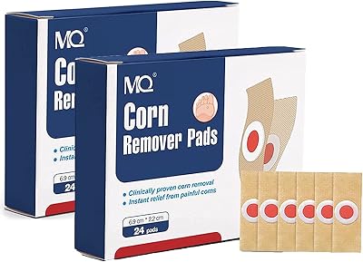MQ Corn Remover Pads 48 Pcs Foot Corn Plasters with Hole