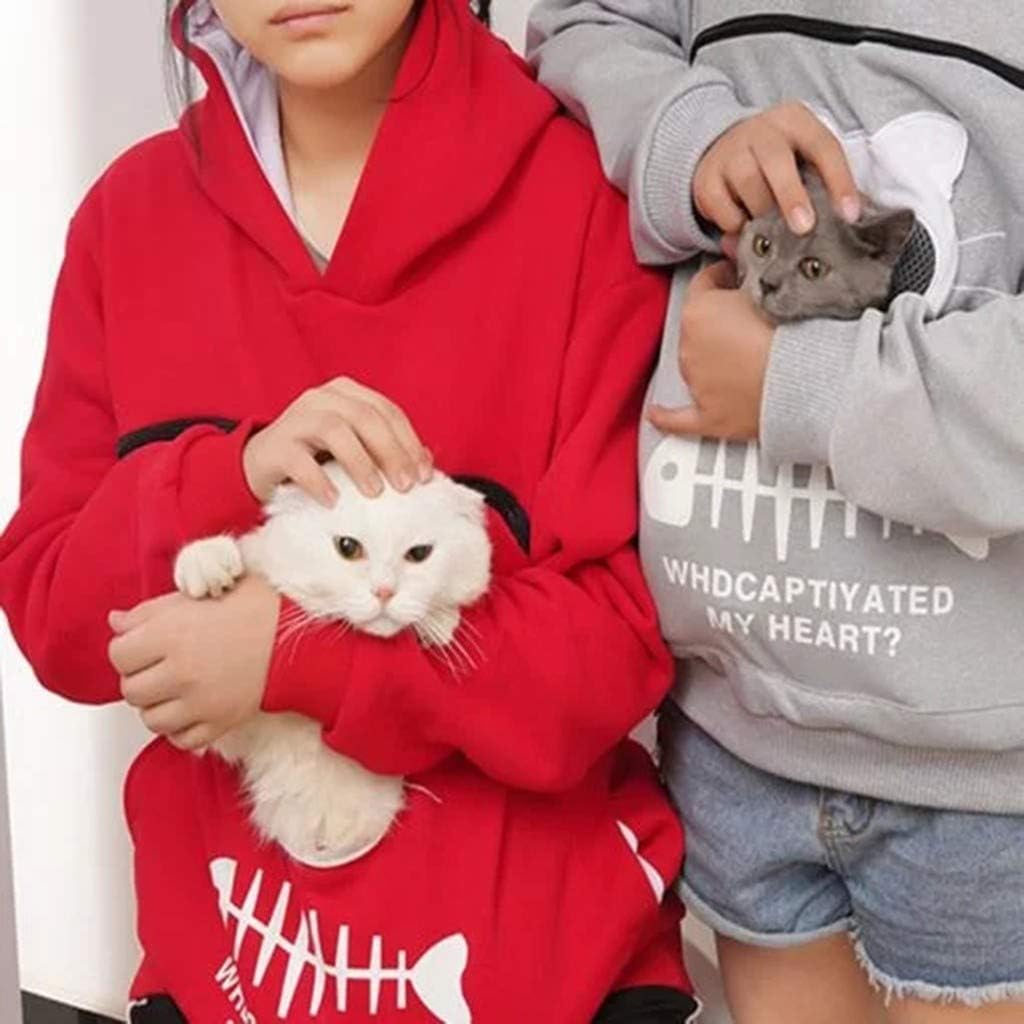 carry cat hoodie