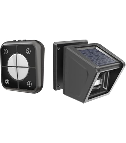 Fire Alarm Solar 1800ft Long Range Solar Wireless Outdoor