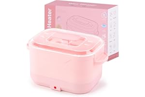BELOVING Silicone Wax Warmer for Hair Removal, Foldable Waxing Heater Machine for Melting Hard Soft Wax Beads, 18.6oz Electric Waxing Kit Silicone Wax Pot - Beginner Friendly, Fast Heating, Easy to Clean