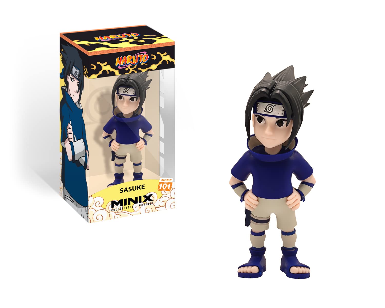 Bandai Minix Sasuke Uchiha Model | Collectable Sasuke Figure | Bandai Minix Manga And Anime Toys Range | Collect Your Favourite Naruto Figures For An Anime Merchandise Collection
