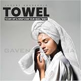 GC Gaveno Cavalia Towels Bale Set 10 Pc 100% Egyptian Cotton White view 7