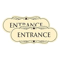 Signs ByLITA Designer Entrance Sign