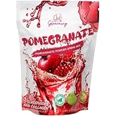 Glowming Pomegranate Powder Drink Mix with Glutathione &amp; Collagen - 20g x 10 Sachets
