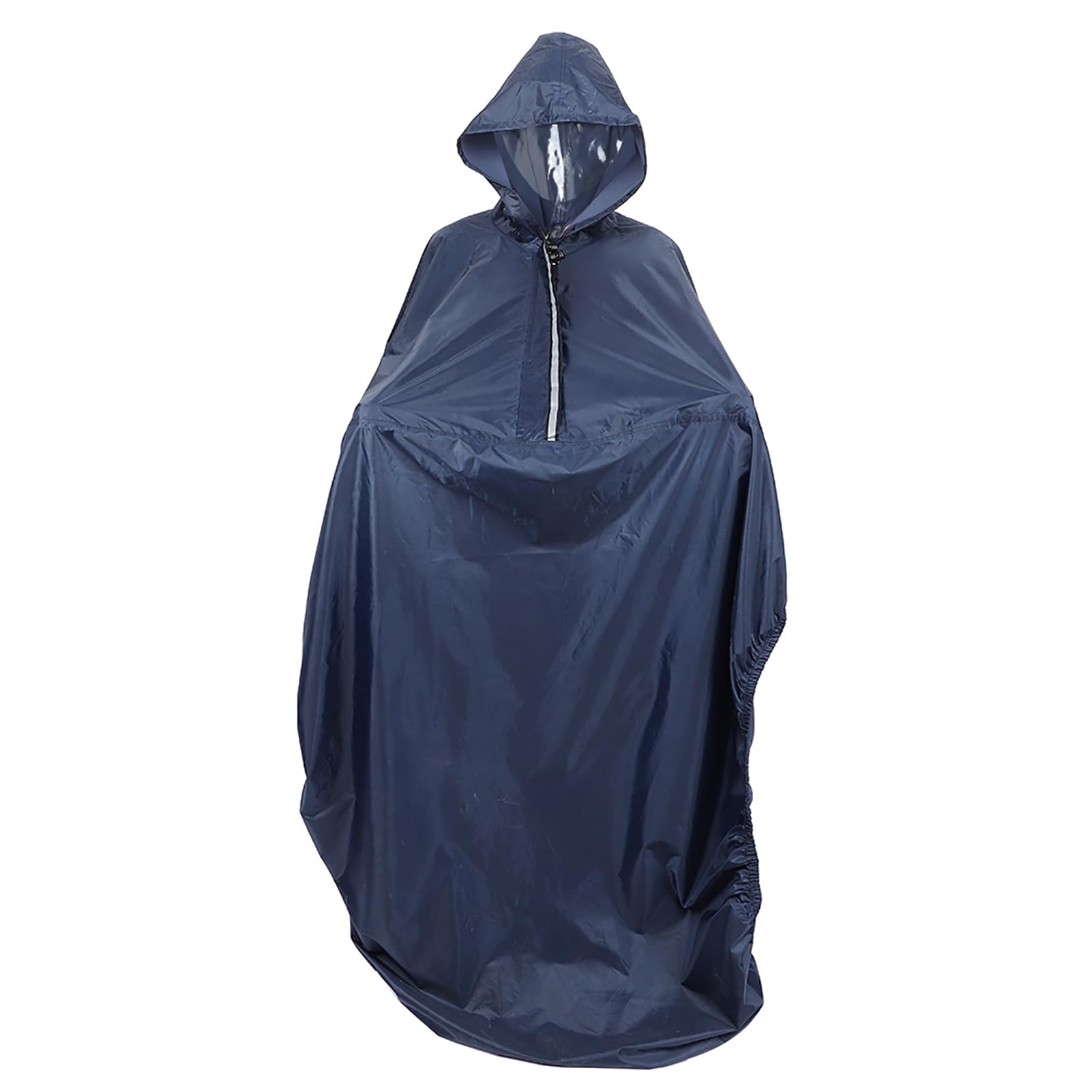 Wheelchair Raincoat Ultralight Hooded Raincoat Large Size Waterproof Wheelchair Cover Raincoat Blue