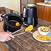BREVO 2.7Qt 1400W Digital Air Fryer with Programmable Touch Control 8 Presets Instant Hot Frying Low-fat Cooking