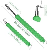 2x Automatic Rebar Tie Wire Twister Tool Retractable Hook Concrete view 2