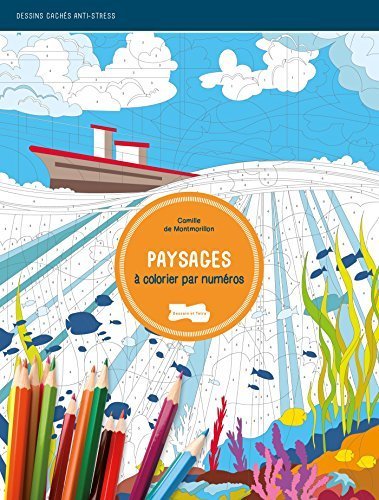 Paysages à colorier par numéros (2015-01-21) by (Paperback)