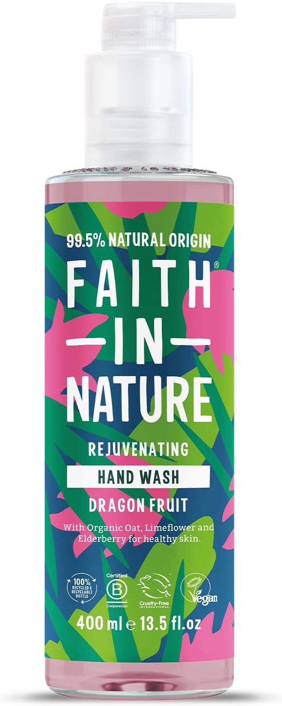 Faith In Nature Dragon Fruit Hand Wash 400 ml Neutrals Vegan Cruelty Free