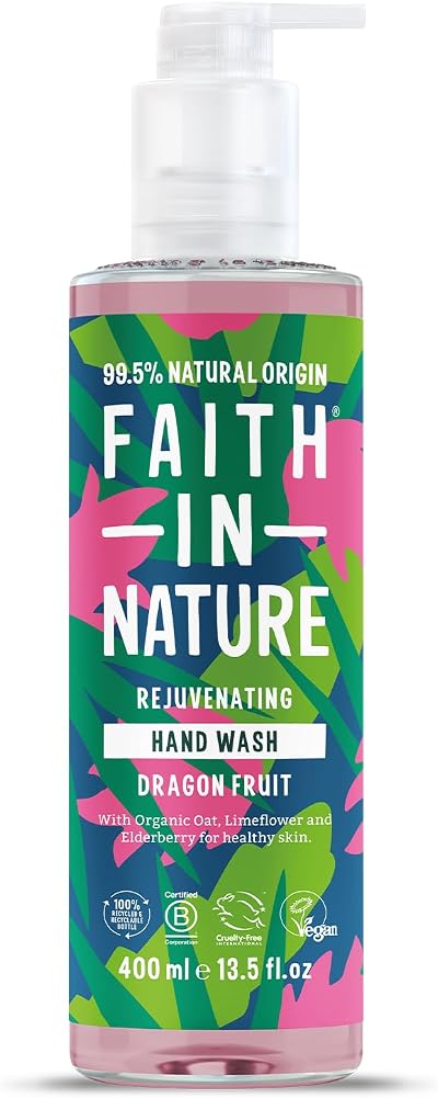 Faith In Nature Dragon Fruit Hand Wash 400 ml Neutrals Vegan Cruelty Free