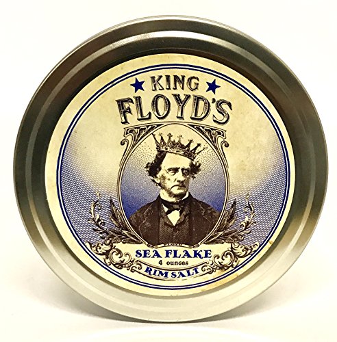 Sea Flake Rimming Salt, A+ Flake Salt, Dress up your Margaritas and Palomas or sprinkle over some fresh cookies with this Beautiful and Delightful Addition, 4.0 oz Tin