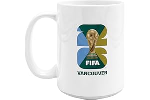 2026 FIFA World Cup Vancouver 15oz Ceramic Coffee Mug – Official Collector’s Edition, Perfect for Game Day or Everyday Use
