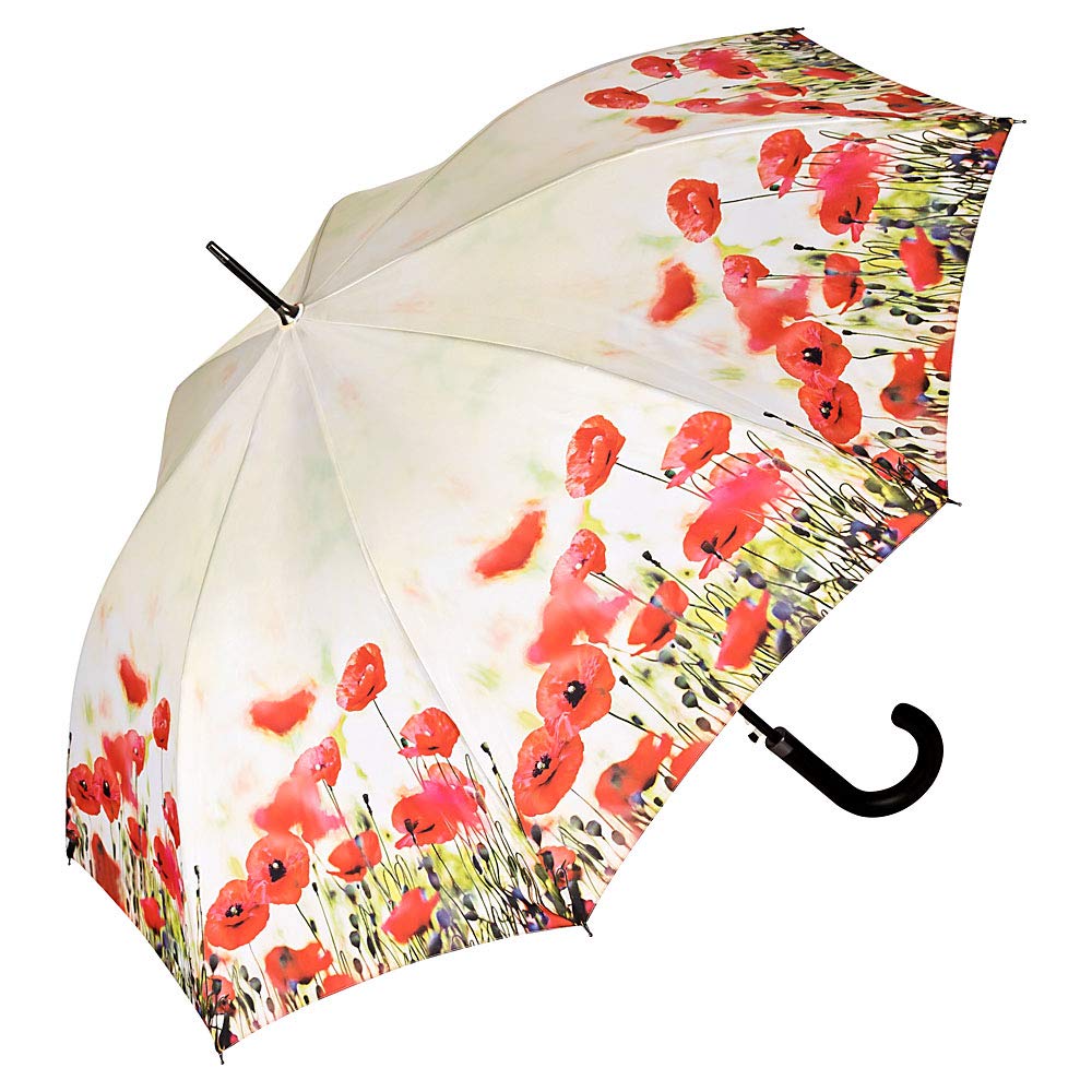 VON LILIENFELD Umbrella Automatic Motif Floral Women Poppies