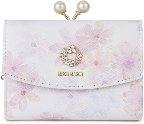 Amazon ミッシュマッシュ Mischmasch 三つ折り財布 パフィー 91 フラワー 財布