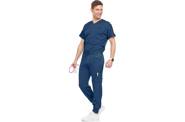 amazon men's scrubs sets