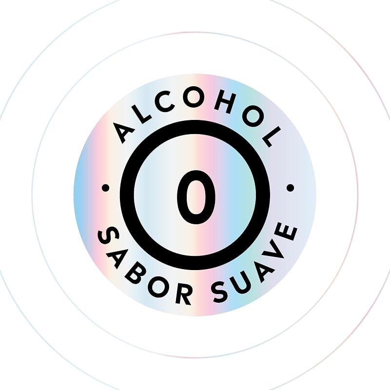 Mentol Sabor Suave (1 x 500 ml), enjuague bucal con flúor, colutorio encías con 24 horas de protección, enjuague bucal sin alcohol para un aliento fresco duradero