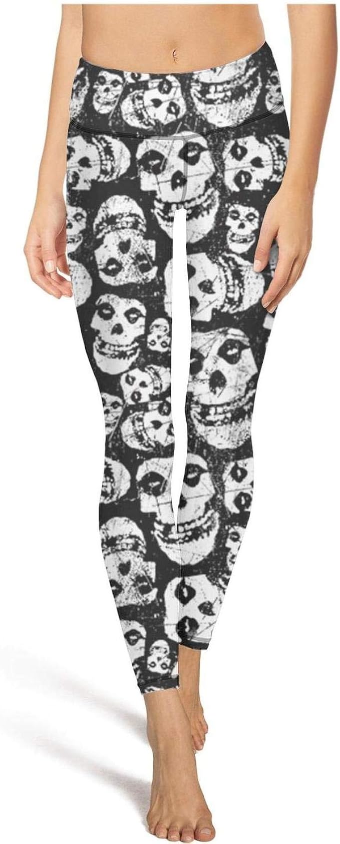 skull yoga pants