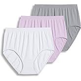 Jockey Women's Underwear Comfies Microfiber Brief - 3 Pack