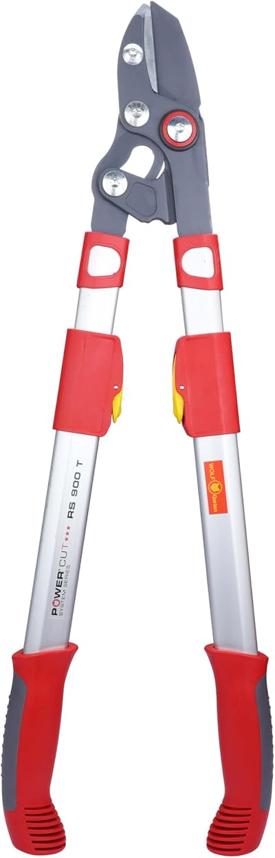 WOLF-Garten RS900T Telescopic Anvil Loppers 50mm Red 900mm Length