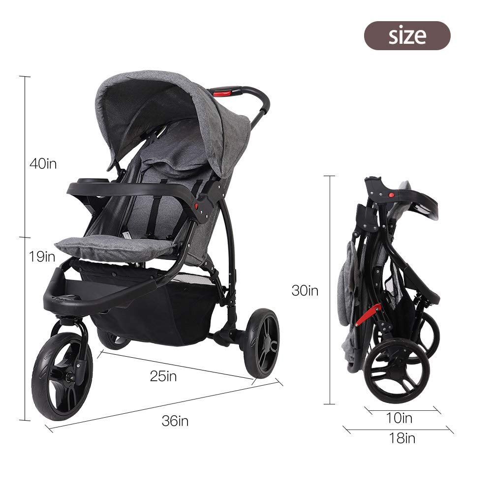 springbuds baby stroller
