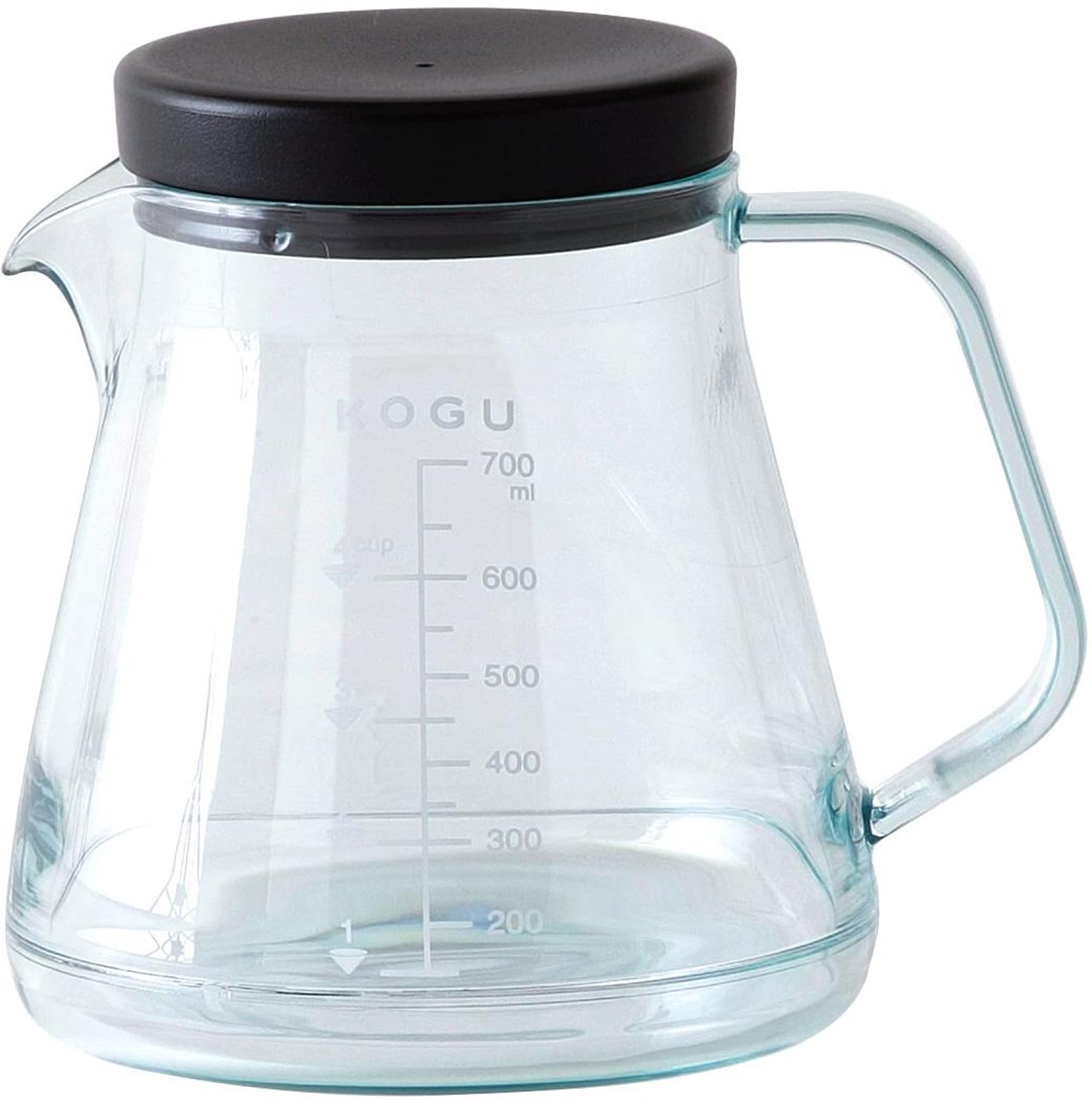 KOGU 珈琲考具 割れないコーヒーサーバー 700ml 【日本製】 食洗器対応 電子レンジ対応 軽量 目盛付き 1~4杯用 トライタン ドリップ 器具 おしゃれ アウトドア 燕三条 41289 プレゼント 誕生日 記念日 ギフト 贈り物 下村企販商品画像