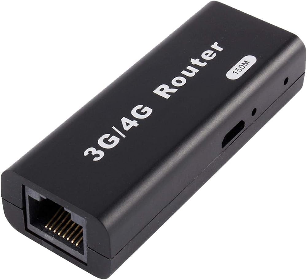 Dpofirs USB RJ45 3G 4G Modem Mini WiFi Router 150Mbps Plug Play Windows Linux