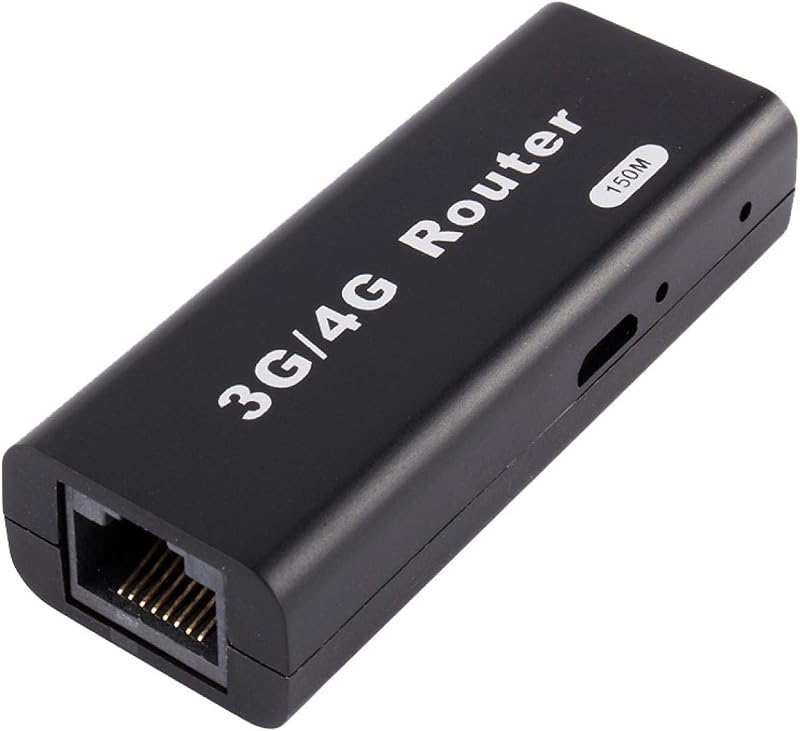 Dpofirs USB RJ45 3G 4G Modem Mini WiFi Router 150Mbps Plug Play Windows Linux