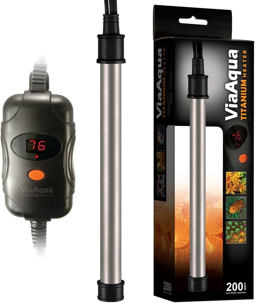 Pet Supplies Via Aqua Titanium Heater 200 watt