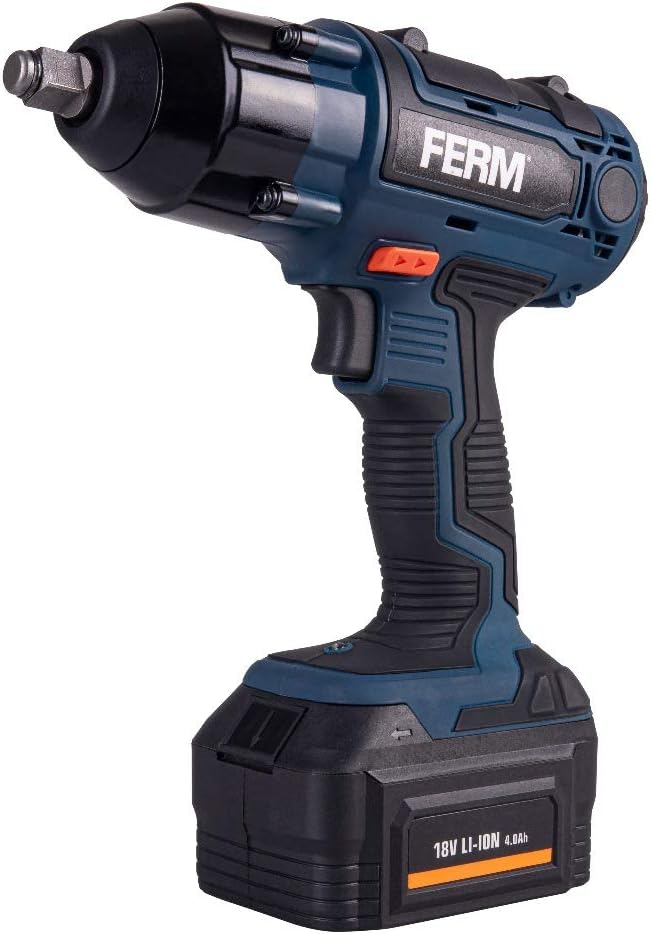 Ferm cdm1127 accu slagmoersleutel - 380nm - 40ah - 18v - li-ion