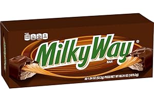 MILKY WAY MilkyWay Candy Milk Chocolate Bars Bulk Pack, Full Size, 1.84 oz Pack of 36)