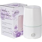 Mottery Menstrual Cup Sterilizer Period Cup Steamer Cleaner Machine High Temperature Wash Your Cup 99.9% Dirty 8 Minutes - Feminine Hygiene - Leak-Free (White Color)