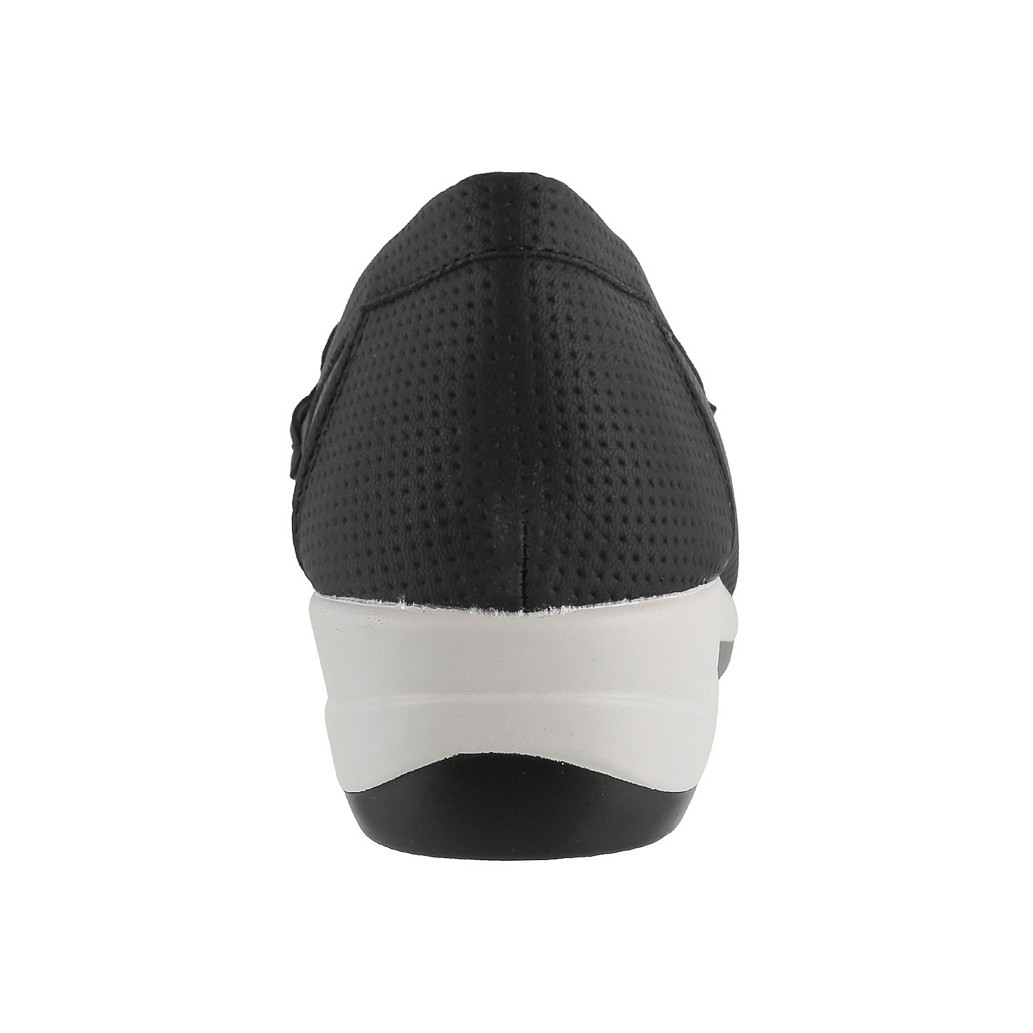 metro women black synthetic loafers ( 31-8153 ) 31-8153-11-black