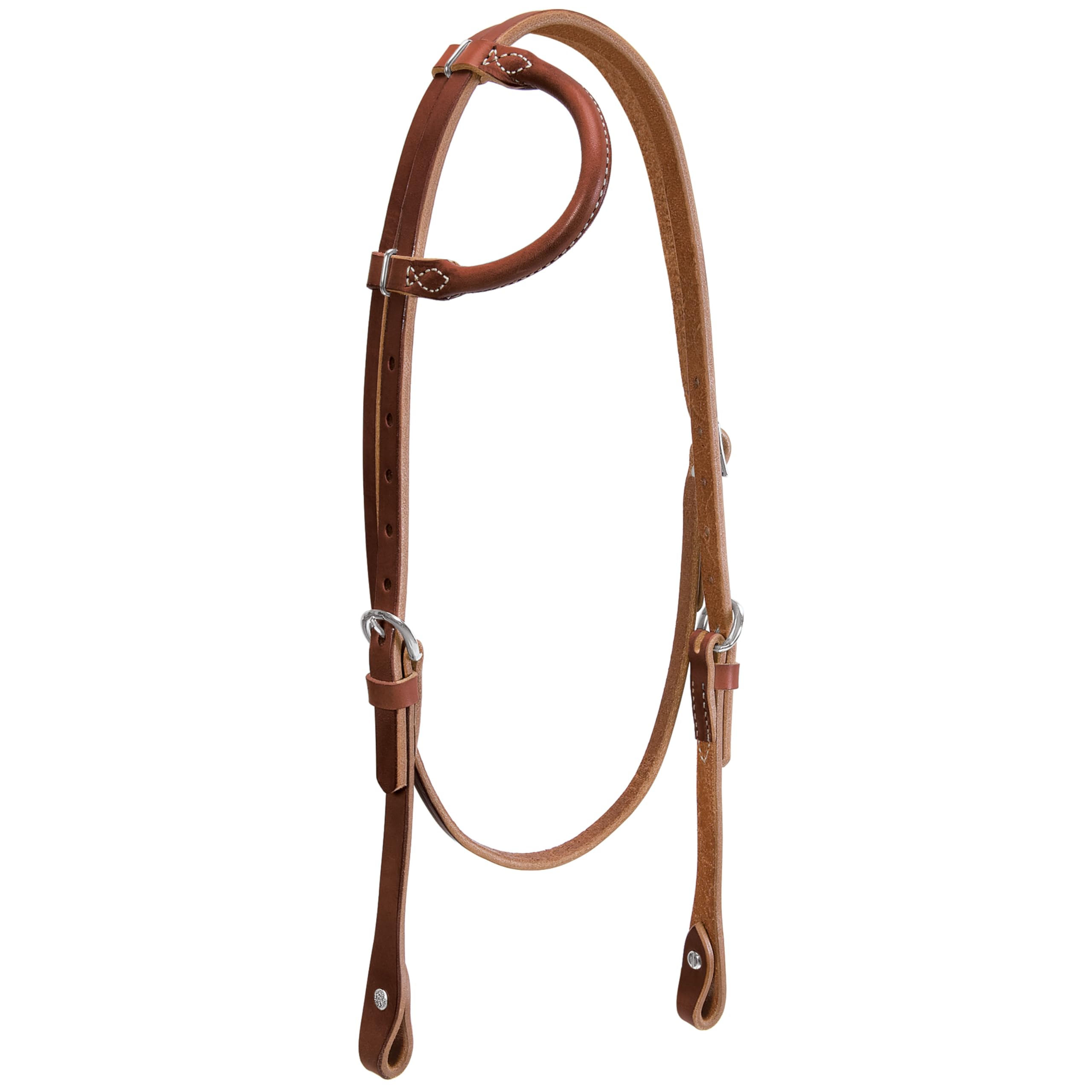 Weaver Leather Horizons Rolled Sliding Ear Headstall, Sunset