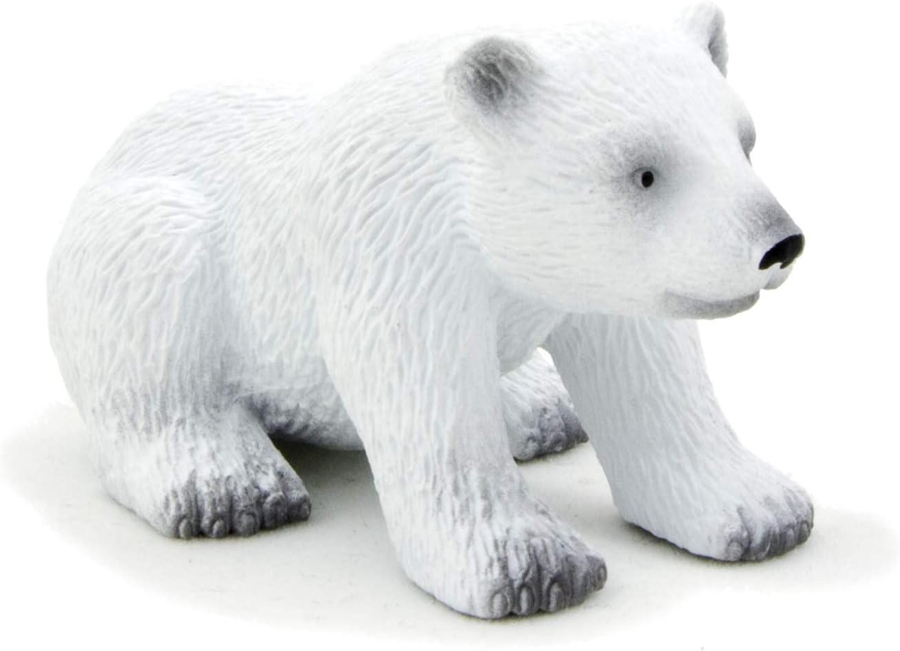 MOJO Polar bear cub Sitting Wildlife Animal Model Toy Figure, Mixed