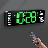 Digital Wall Clock, Digital Clock Large Display