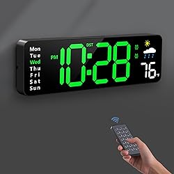 Digital Wall Clock, Digital Clock Large Display