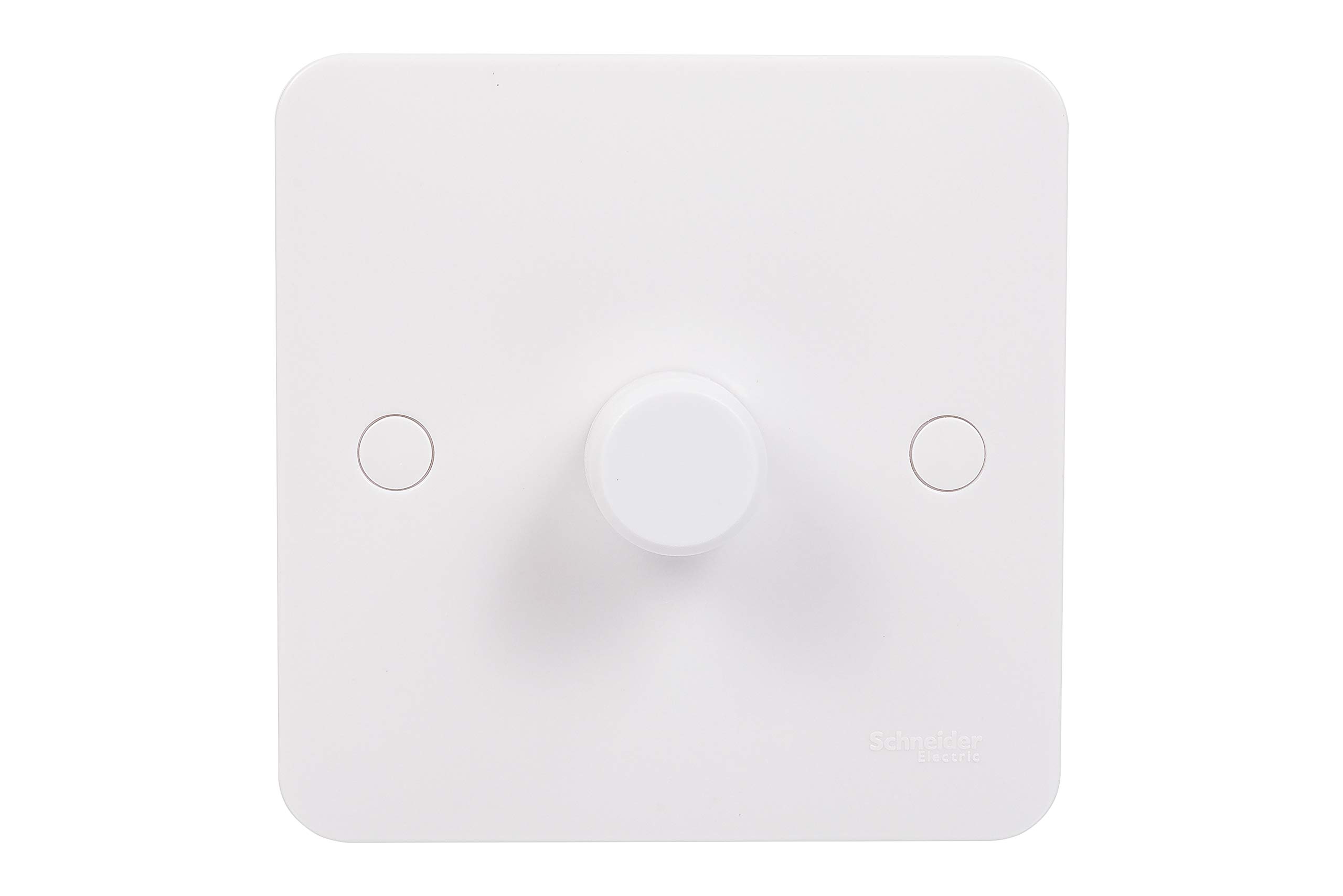 Schneider Electric Lisse White Moulded - Single 1 Way Mains Dimmer Light Switch, 250 W, GGBL6011CS, White — image 1