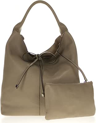 hobo flourish leather shoulder bag