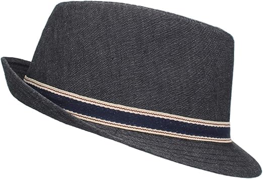 black boater hat mens