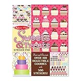 Kitchen MELISSA & DOUG SWEETS & TREATS STICKER PAD (Set of 12) Book