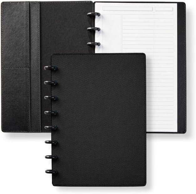 Levenger Circa Impressions Sliver Notebook with Pockets