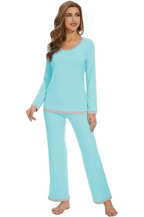 Pants Bamboo Long Underwear WiWi Bamboo Viscose Thermal Underwear