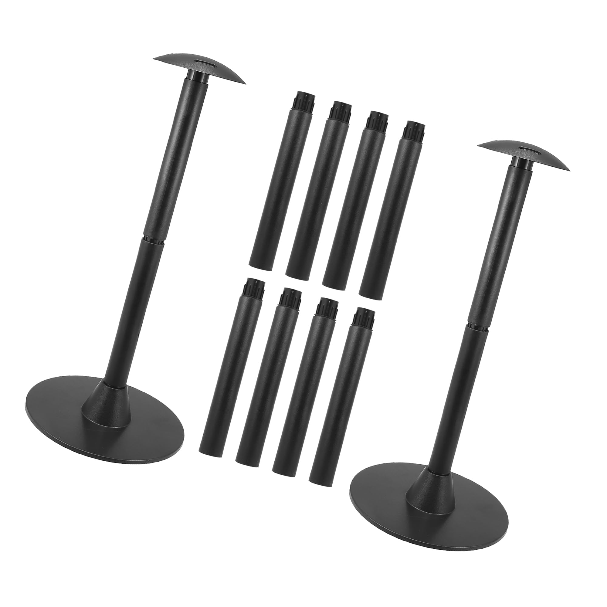 Hihaha Boat Cover Support Pole ABS Adjustable Height from 12" to 54" / 2Set